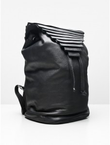 geometric backpack edgy mom style
