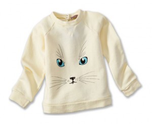 hipster kids clothes emile-kitty-butter-sweatshirt