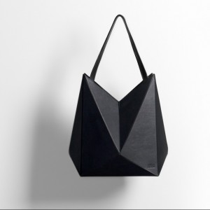 geometric triangle bag