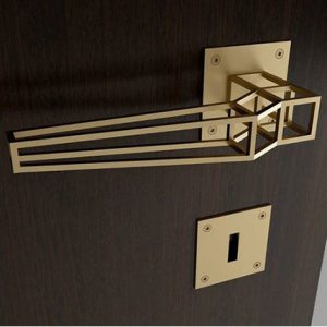 geometric doorhandle