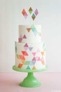 geometry trend geometric cake