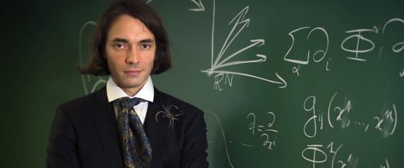 French mathematician Cedric Villani, author of the novel entitled "Theoreme vivant" poses on September 25, 2012 at the Henri Poincare Institut in Paris. Villani, professor at Lyon University and director of Henri Poincare Institut since 2009, received the Fields Medal (International Medal for Outstanding Discoveries in Mathematics) in 2010. AFP PHOTO / JOEL SAGET (Photo credit should read JOEL SAGET/AFP/GettyImages)