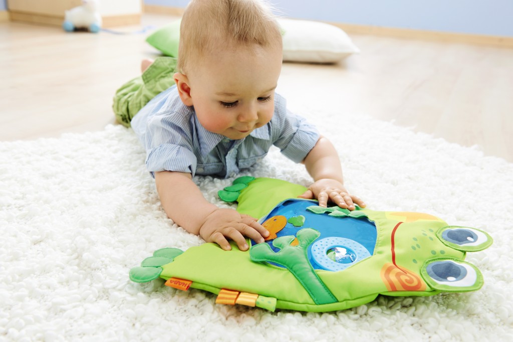 frog water play mat by haba
