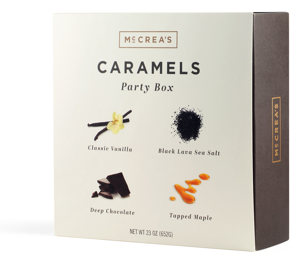 artisanal unique flavors caramels foodie gift mccreas candies