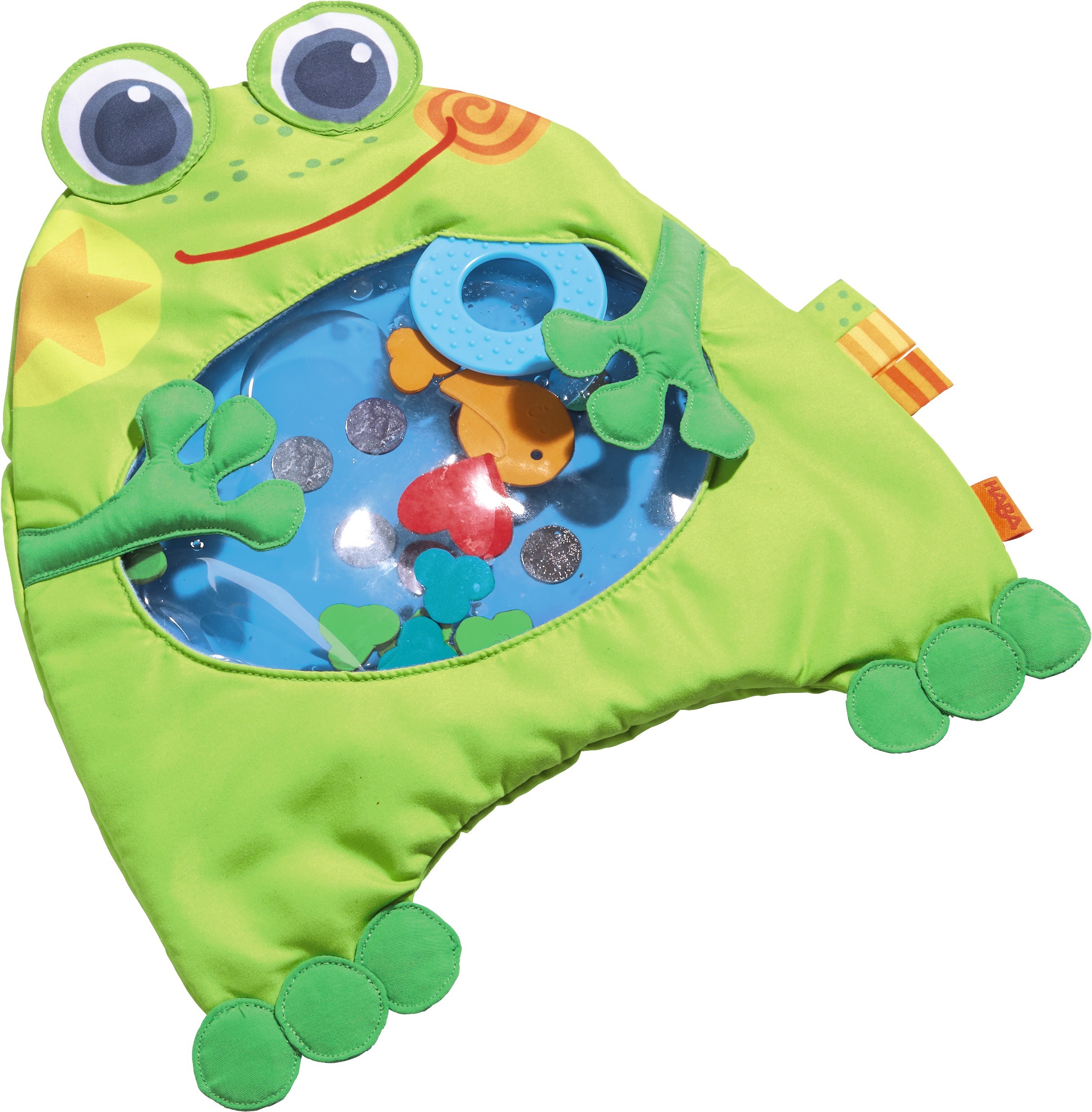 haba tummy time frog mat
