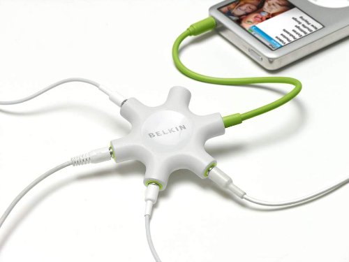 family road trip products 5-way-headphone-splitter