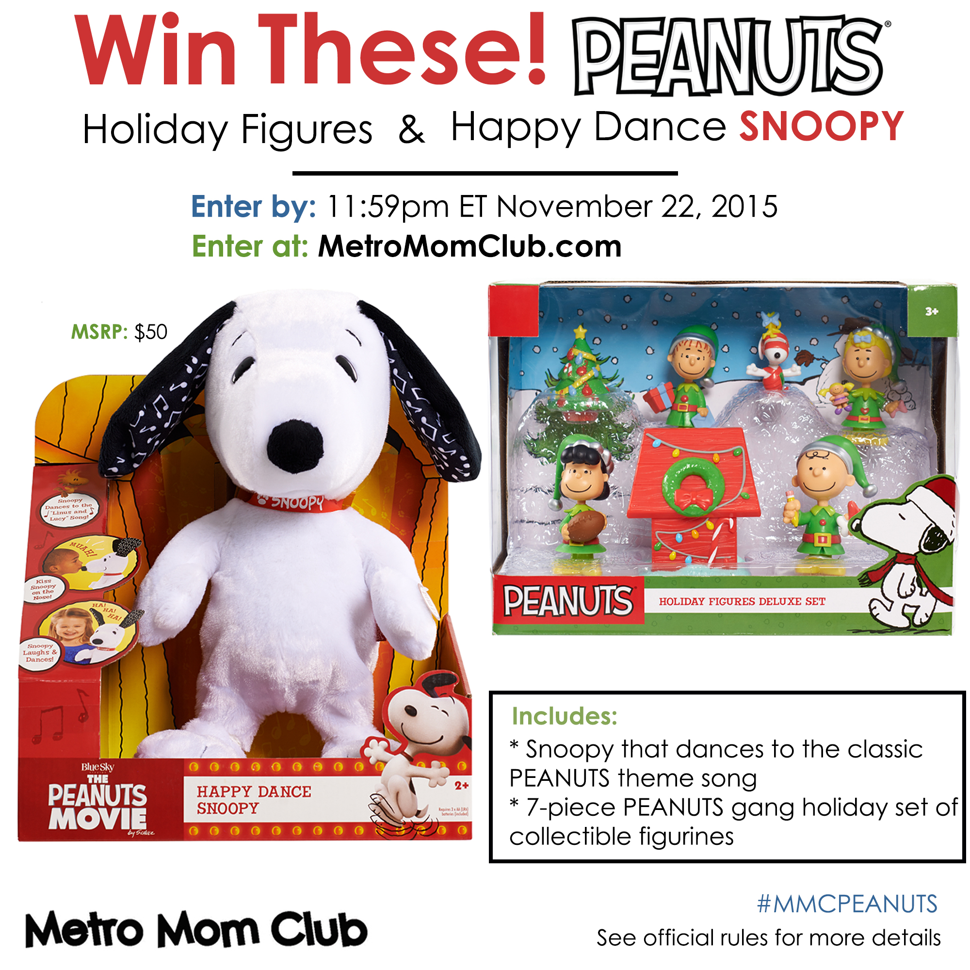 Snoopy & Peanuts Gang Giveaway * Metro Mom Club